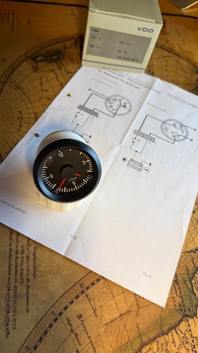 Vdo quarz uhr 12v - quarz, 52mm