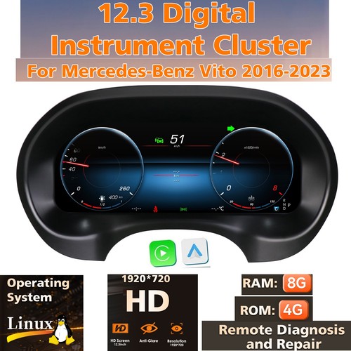 Digital cluster für - 12.3'',