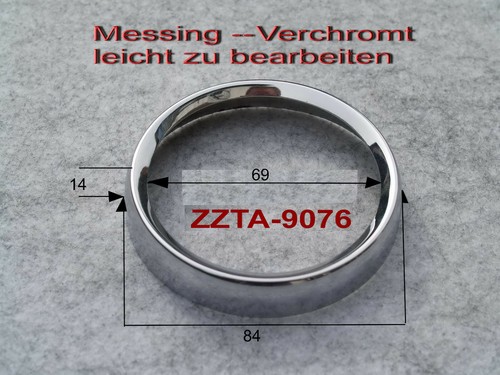 Chromring messing tacho - ,